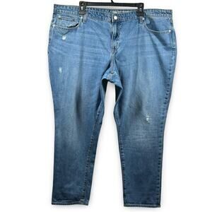 GAP Sexy Boyfriend‎ Fit Jeans Women's Plus Size 20 Casual Midrise Trendy Curvy